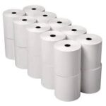 Box of 20 Rolls of 57x40 mm Thermal Paper Till Rolls for card machine