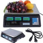thumbnail image 2 of Digital Kitchen Scale 40kg – ACS 40, LCD Display, Weighing Scale For Fruit & Vegetables 2 of 2