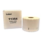 Dymo Compatible Labels 5 Rolls 11354, 57mm x 32mm, 1000 labels per roll | 5 Rolls | Limited offer | - Image 4