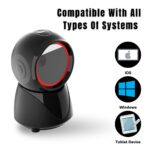 PIXELSFIRST PFS-800 Desktop Barcode Scanner with USB for 1D and 2D Codes