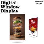 High Brightness Window Facing Digital Signage Display